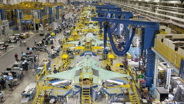 F-35 stealth fighter factory