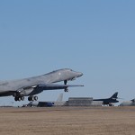 B-1 takeoff
