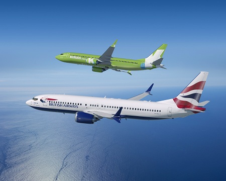 British Airways and Kulula 737-MAX8 Artwork