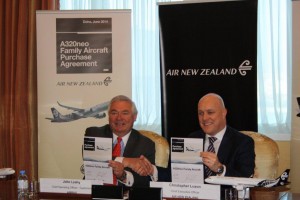 Air New Zealand signs for more A320 Family aircraft