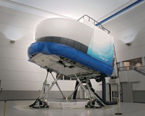 787 Simulator - Exterior View K65021