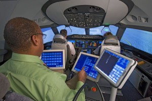 787 motion based simulator