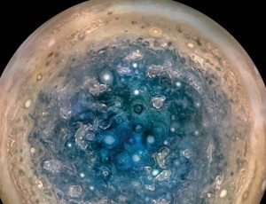 木星南極の写真